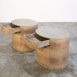 Best Pamono Amphora Bedside Tables attributed to Antonio Citterio for Maxalto, Set of 2