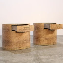 Best Pamono Amphora Bedside Tables attributed to Antonio Citterio for Maxalto, Set of 2