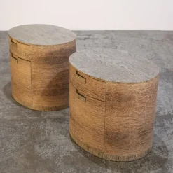 Best Pamono Amphora Bedside Tables attributed to Antonio Citterio for Maxalto, Set of 2