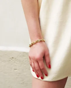 Pamono Anchor Ship Chain Bracelet><noscript><img width=