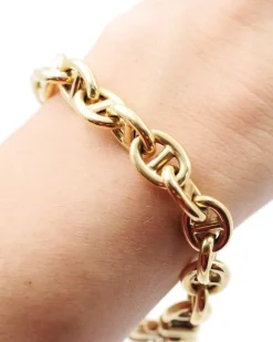 Pamono Anchor Ship Chain Bracelet><noscript><img width=