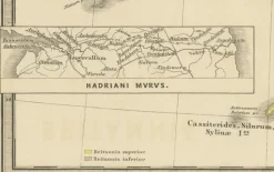 Best Pamono Ancient Cartography of Britannia and Hibernia, 1880