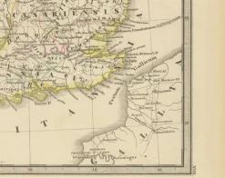 Best Pamono Ancient Cartography of Britannia and Hibernia, 1880