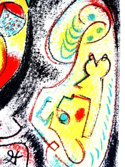 Pamono André Masson - Original Lithograph 1963> Surrealist