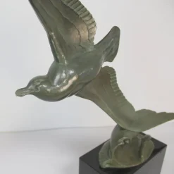 New Pamono André Vincent Becquerel, Art Deco Sculpture, Bronze, 20th Century