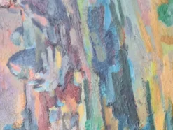Pamono Andre Boureau after Othon Freize, Fauvist Algeria, 1920s-1940s, Oil on Board, Framed><noscript><img width=