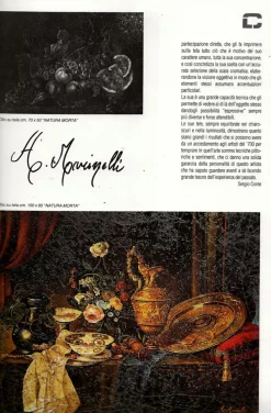 Pamono Andrea Marinell, Large Still Life with Fruits, Oil on Canvas, 1980s, Framed><noscript><img width=