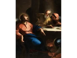 Pamono Andrea Pozzo, Christ in the House of Simon the Pharisee, Oil on Canvas, 17th Century, Framed><noscript><img width=