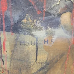 Clearance Pamono Andrés Mende, H5 Abstract Informalist Artwork, 2017, Oil on Canvas