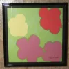 Pamono Andy Warhol for C.M.O.A., Flowers, Numbered 1534/2400, Pittsburgh, 1964, Lithograph, Framed> Mid-Century