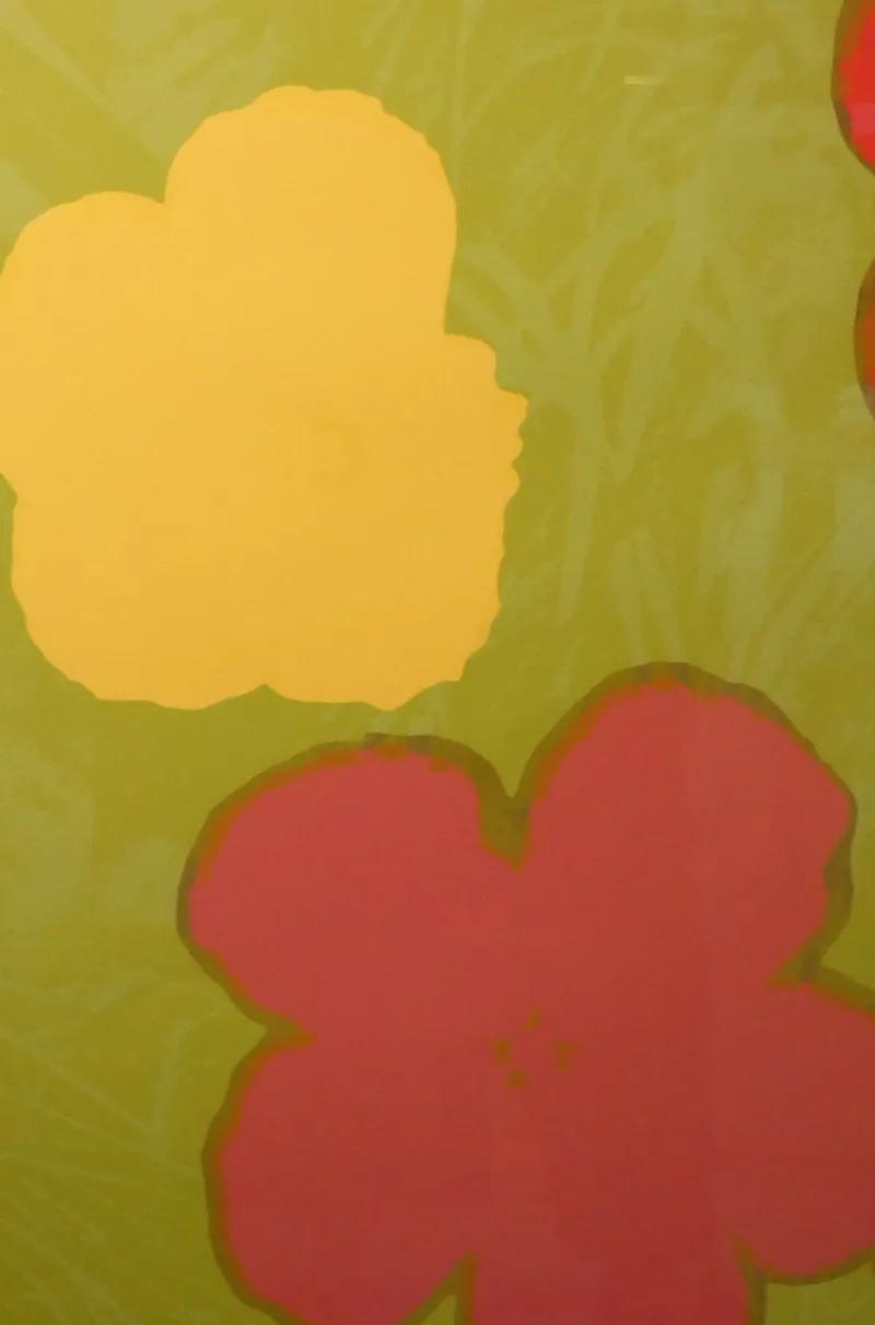 Pamono Andy Warhol for C.M.O.A., Flowers, Numbered 1534/2400, Pittsburgh, 1964, Lithograph, Framed> Mid-Century