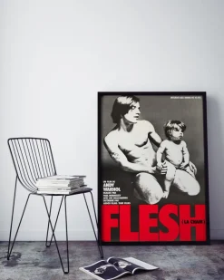Pamono Andy Warhols Flesh Original Vintage Movie Poster, French, 1968><noscript><img width=