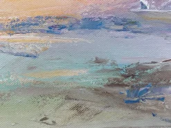 Discount Pamono Angela Wakefield, Abstract Impressionist Seascape, 2022, Acrylic on Canvas