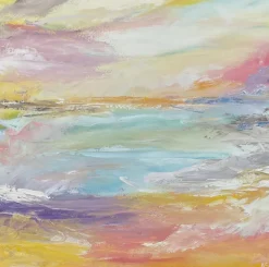 Discount Pamono Angela Wakefield, Abstract Impressionist Seascape, 2022, Acrylic on Canvas