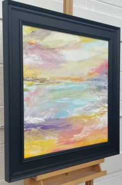 Discount Pamono Angela Wakefield, Abstract Impressionist Seascape, 2022, Acrylic on Canvas