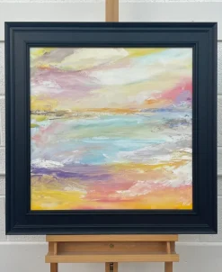 Discount Pamono Angela Wakefield, Abstract Impressionist Seascape, 2022, Acrylic on Canvas