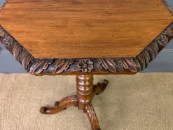 Discount Pamono Anglo Indian Tripod Wine Table in Rosewood, 1865