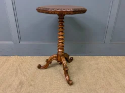 Discount Pamono Anglo Indian Tripod Wine Table in Rosewood, 1865