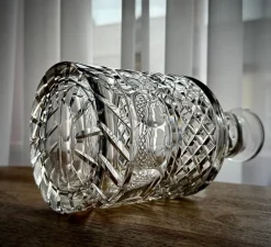 Pamono Anglo-Irish William IV Cut Glass Decanter, 1835><noscript><img width=