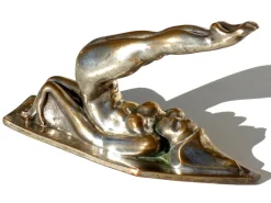 Discount Pamono Annie Fokker Cottreau, Woman Figure, 1930, Silver Bronze Sculpture