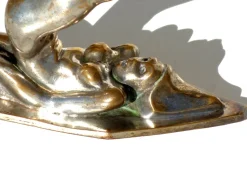 Discount Pamono Annie Fokker Cottreau, Woman Figure, 1930, Silver Bronze Sculpture