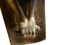 Discount Pamono Annie Fokker Cottreau, Woman Figure, 1930, Silver Bronze Sculpture