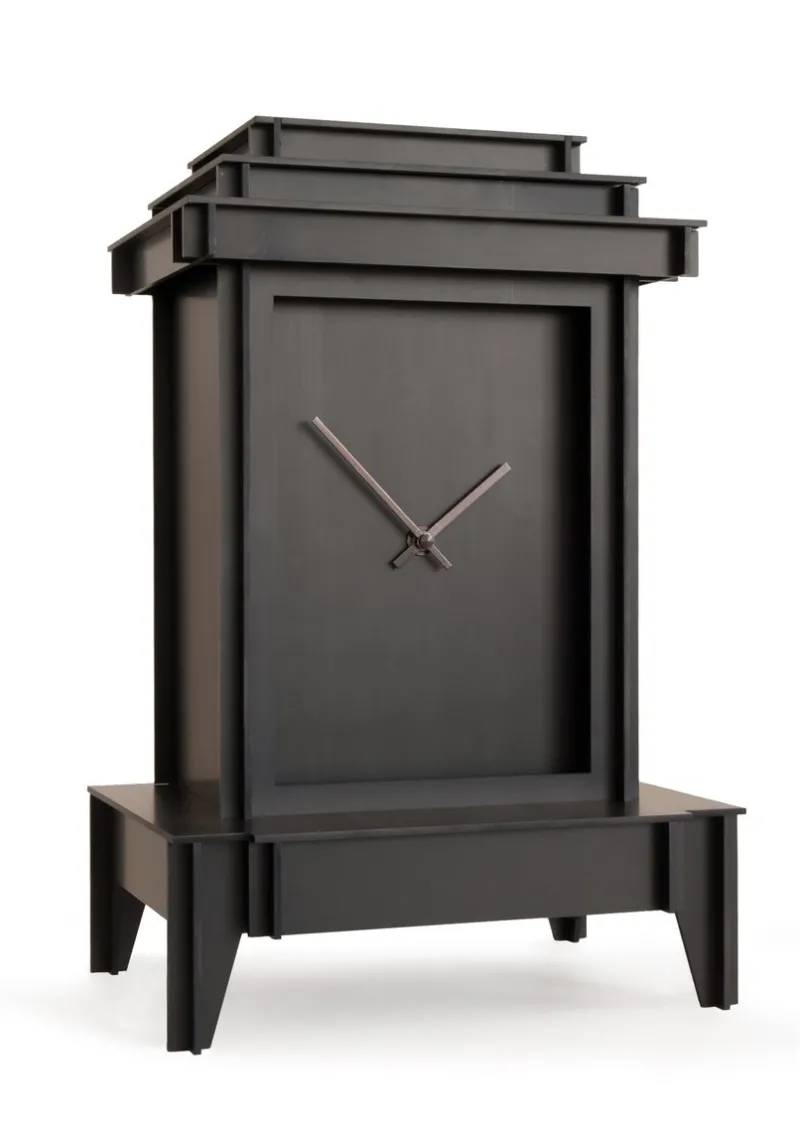 Pamono Anodized One More Time Clock by Kiki Van Eijk & Joost Van Bleiswijk The Exceptional> Clocks