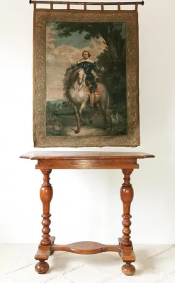 Pamono Anthonis Van Dyck, Portrait of the Spanish Ambassador Francisco De Moncada, Early 19th Century, Print on Canvas><noscript><img width=