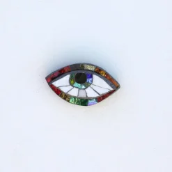 Pamono Anti Evil Eye Mosaic #28 Wall Sculpture by Ruth Minola Scheibler><noscript><img width=