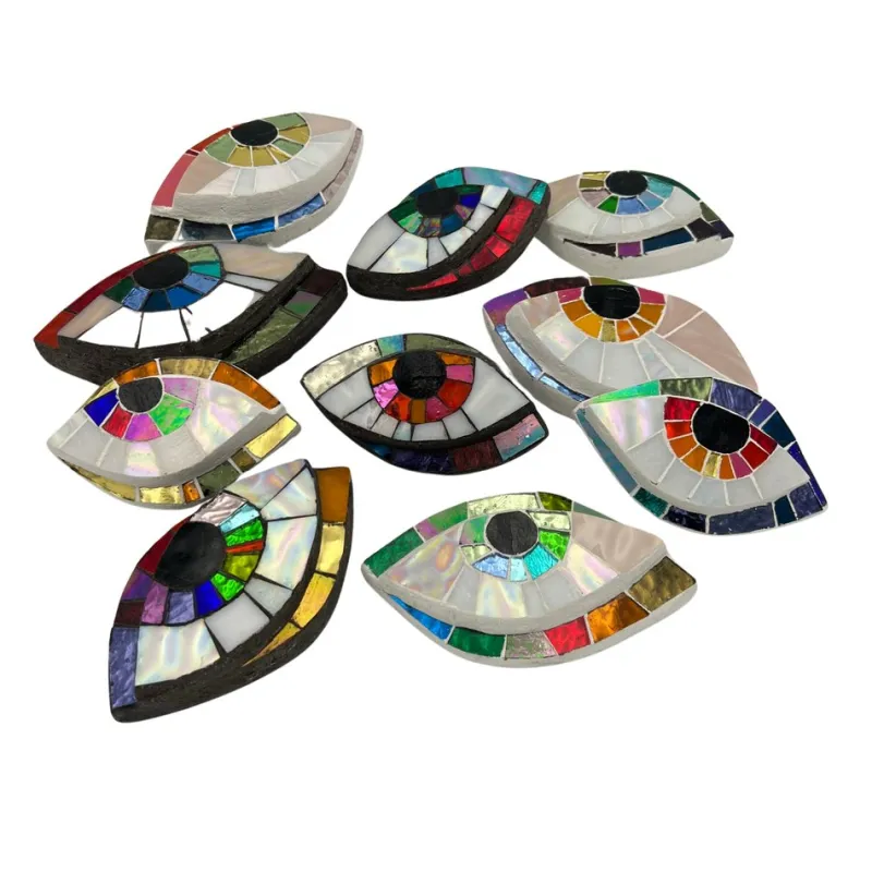 Pamono Anti Evil Eye Mosaic #16 Wall Sculpture by Ruth Minola Scheibler> Wall Decor