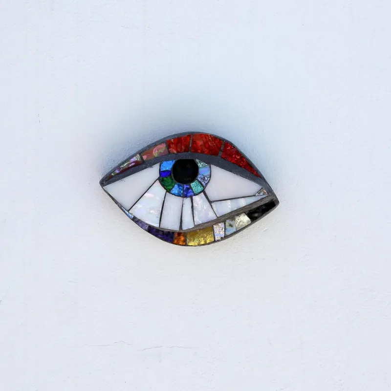 Pamono Anti Evil Eye Mosaic #22 Wall Sculpture by Ruth Minola Scheibler> Wall Decor