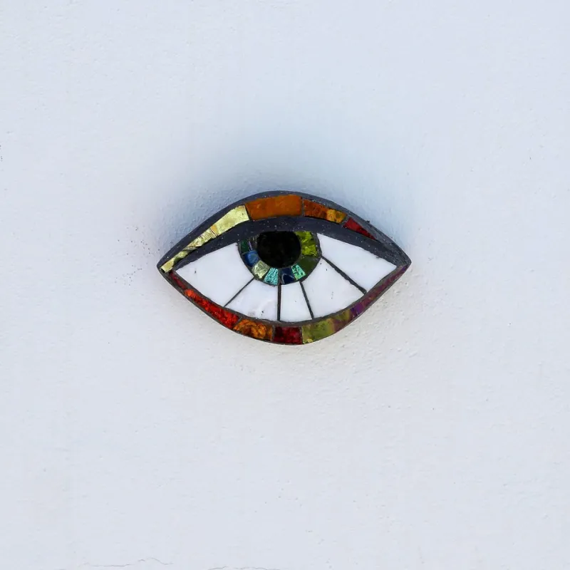 Outlet Pamono Anti Evil Eye Mosaic #27 Wall Sculpture by Ruth Minola Scheibler
