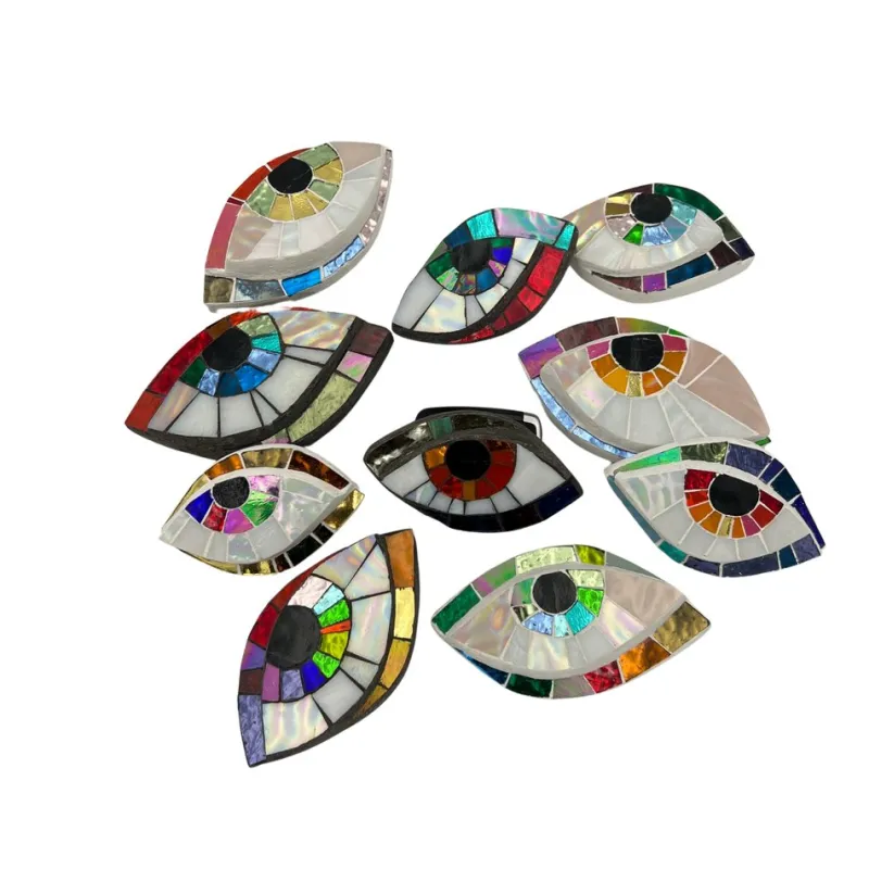 Pamono Anti Evil Eye Mosaic #12 Wall Sculpture by Ruth Minola Scheibler> Wall Decor