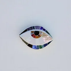 Best Pamono Anti Evil Eye Mosaic #30 Wall Sculpture by Ruth Minola Scheibler