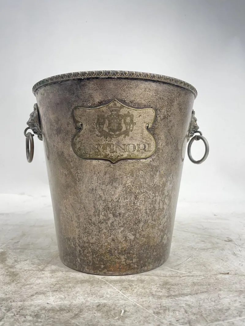 Pamono Antinori Copper Champagne Bucket, 1940s