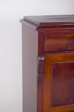 Pamono Antique Abattant Cabinet with Large Drawers, 1890s><noscript><img width=
