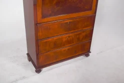 Pamono Antique Abattant Cabinet with Large Drawers, 1890s><noscript><img width=