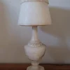 Pamono Antique Alabaster Table Lamp with Alabaster Shade> Table Lamps