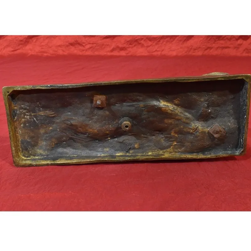 Pamono Antique Art Deco Sculpture, Little Greyhound Dog, 20th-Century, Bronze> Art Deco