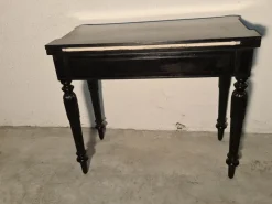 Pamono Antique Art Nouveau Black Game Table><noscript><img width=