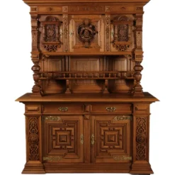 Hot Pamono Antique Art Nouveau Buffet, 1900