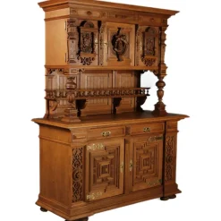 Hot Pamono Antique Art Nouveau Buffet, 1900