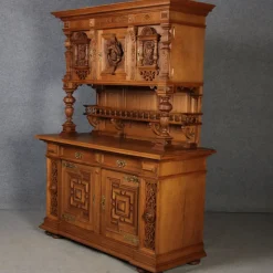 Hot Pamono Antique Art Nouveau Buffet, 1900