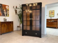 Pamono Antique Art Nouveau Display Cabinet, 1890s><noscript><img width=