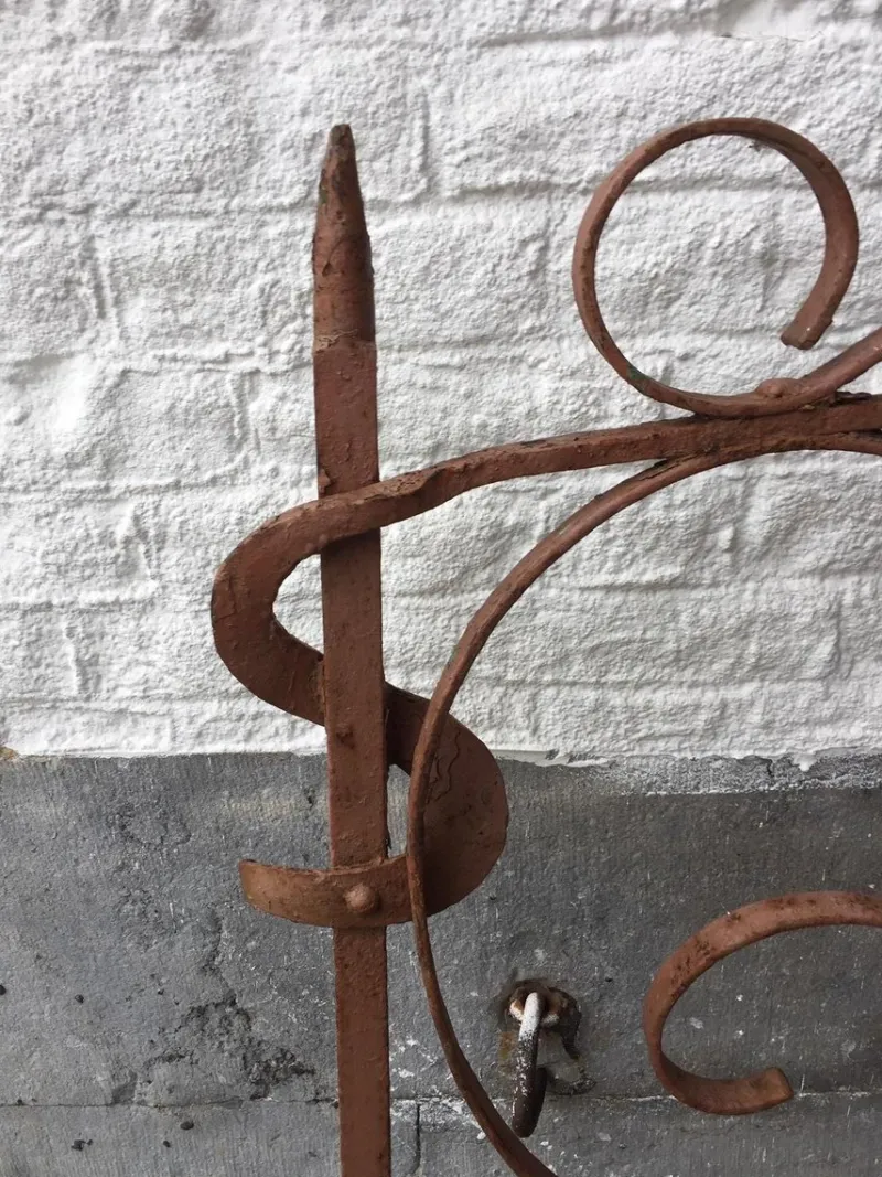 Pamono Antique Art Nouveau Gate, Set of 2> Garden Accessories