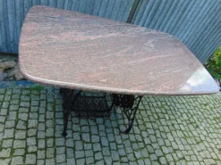 Pamono Antique Art Nouveau Marble Table> Garden Tables