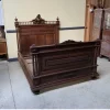 Pamono Antique Art Nouveau Walnut Bed, 1890s> Beds & Bedroom Sets