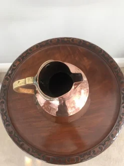 Pamono Antique Arts & Crafts Copper and Brass Milk Jug><noscript><img width=