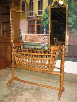 Pamono Antique Ash Baby Crib> Children's Chairs
