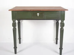 Best Pamono Antique Austrian Folk Card Table, 1900s
